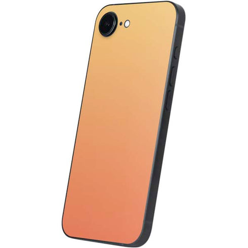 Orange Ombre iPhone 16e Skin