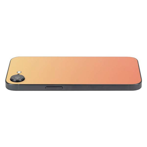 Orange Ombre iPhone 16e Skin