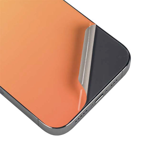 Orange Ombre iPhone 16e Skin