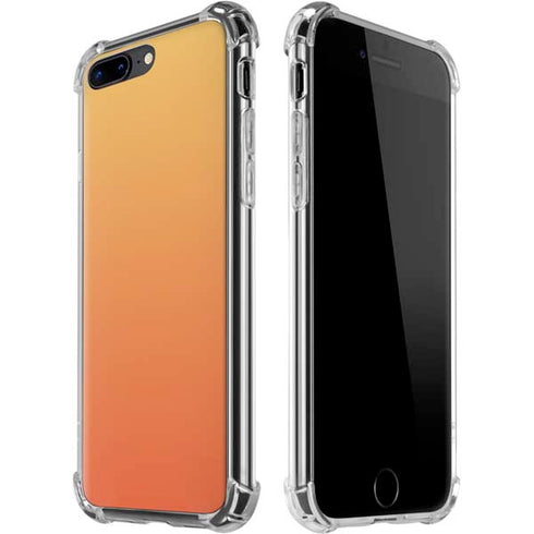 Orange Ombre iPhone Cases