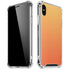 Orange Ombre iPhone X/XS Clear Case