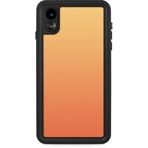 Orange Ombre iPhone Cases