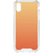 Orange Ombre iPhone XS Clear Case