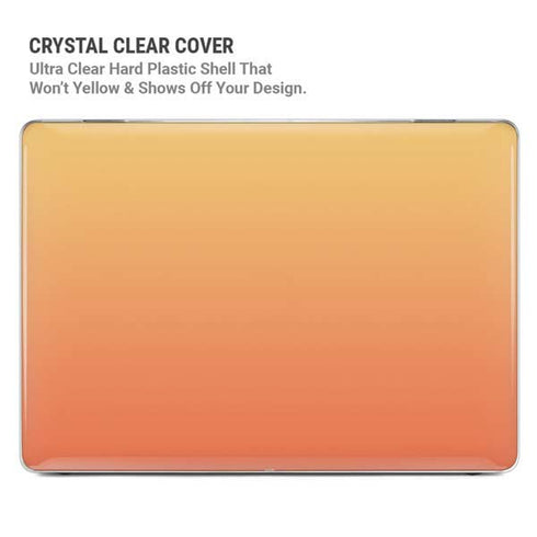 Orange Ombre MacBook Pro 14in (2021-24) Case plus Skin