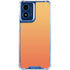 Orange Ombre Moto G 5G (2024) Clear Case