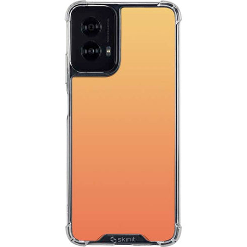 Orange Ombre Moto G Power 5G (2024) Clear Case