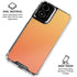 Orange Ombre Moto G Power 5G (2024) Clear Case