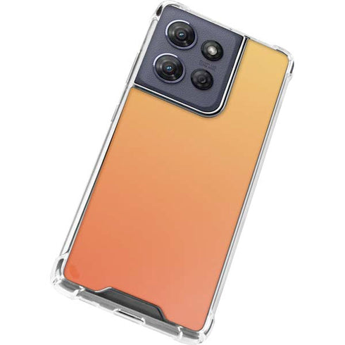 Orange Ombre Moto G Stylus 5G (2025) Clear Case