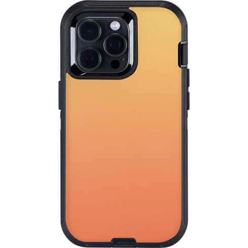 Orange Ombre Otterbox Defender iPhone Skin