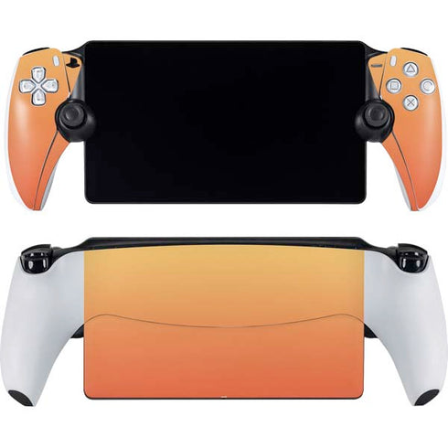 Orange Ombre PlayStation Portal Remote Player Skin