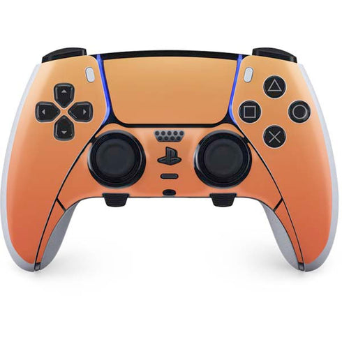 Orange Ombre PS5 DualSense Edge Pro Controller Skin