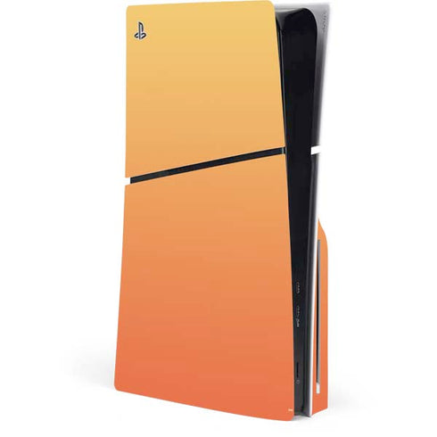 Orange Ombre PlayStation PS5 Skins