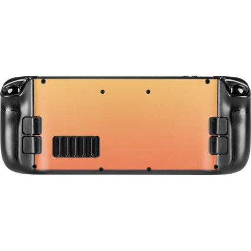 Orange Ombre Steam Deck Handheld Gaming Computer Skin