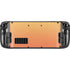 Orange Ombre Steam Deck Handheld Gaming Computer Skin
