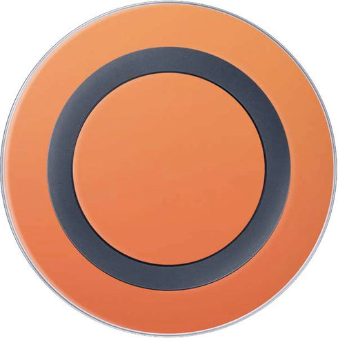 Orange Ombre Wireless Charger Skin