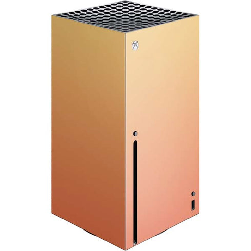 Orange Ombre Xbox Series X Skins