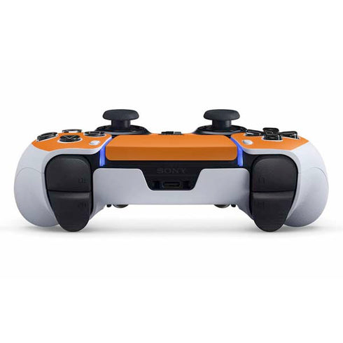 Orange Solid PS5 DualSense Edge Pro Controller Skin