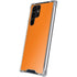 Orange Galaxy S23 Ultra Clear Case