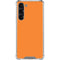 Orange Galaxy S24 FE Clear Case