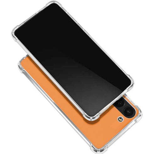 Orange Galaxy S24 FE Clear Case