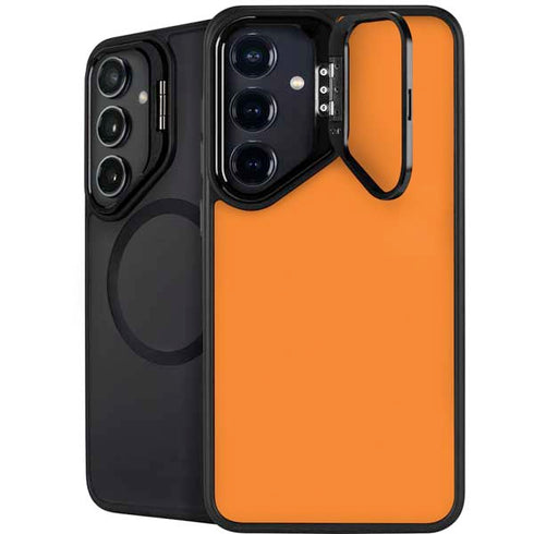 Orange Galaxy S25 Kickstand Case