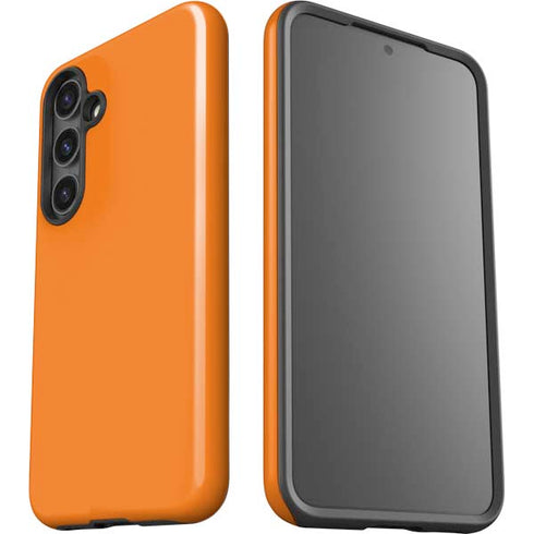 Orange Galaxy S25 Plus Impact Case