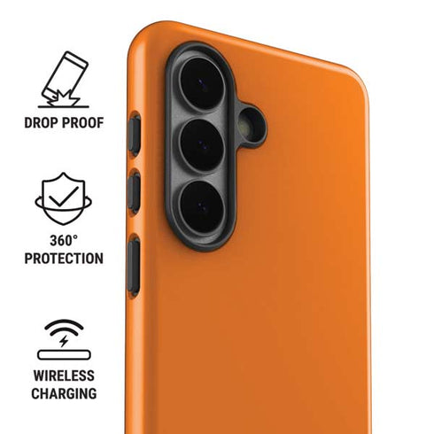 Orange Galaxy S26 Impact Case