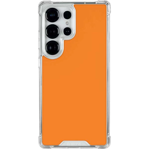 Orange Galaxy S26 Ultra Clear Case
