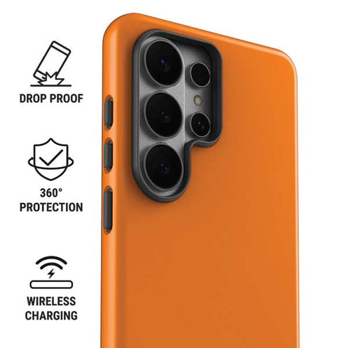 Orange Galaxy S26 Ultra Impact Case