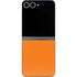 Orange Galaxy Z Flip6 Skin
