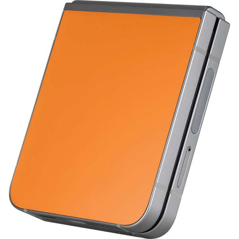 Orange Galaxy Z Flip6 Skin
