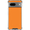 Orange Google Pixel 8a Clear Case