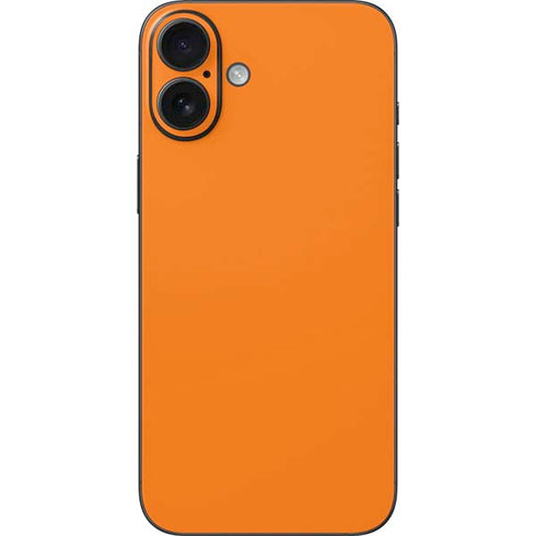 Orange iPhone 16 Plus Skin