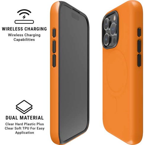Orange iPhone 16 Pro Max Magsafe Impact Case