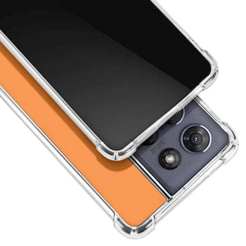 Orange Moto G Power 5G (2025) Clear Case