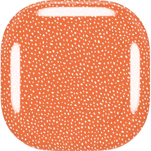 Orange Spots Galaxy Buds Live Skin