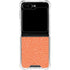 Orange Spots Galaxy Z Flip6 Clear Case