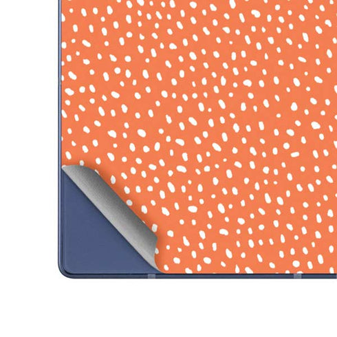 Orange Spots Galaxy Z Fold6 Skin