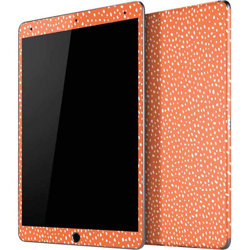 Orange Spots iPad Skins