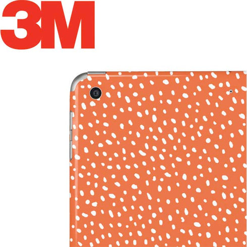 Orange Spots Apple iPad Skin