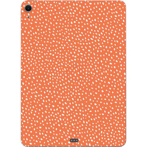 Orange Spots Apple iPad Air Skin