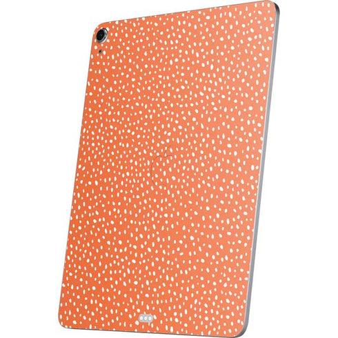 Orange Spots Apple iPad Air Skin