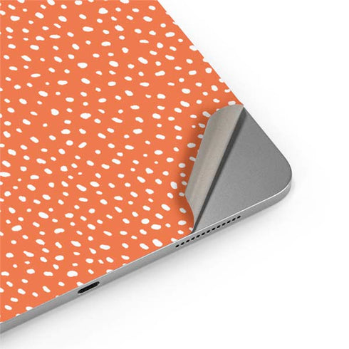 Orange Spots Apple iPad Air Skin