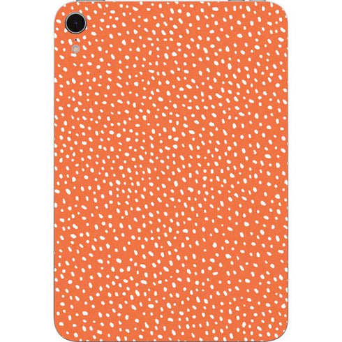 Orange Spots Apple iPad Mini Skin