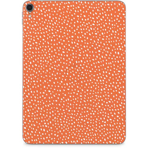 Orange Spots Apple iPad Pro Skin