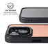Orange Spots iPhone 15 Kickstand Case