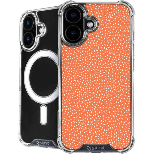 Orange Spots iPhone 16 MagSafe Case