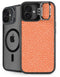 Orange Spots iPhone 16 Plus Kickstand Case