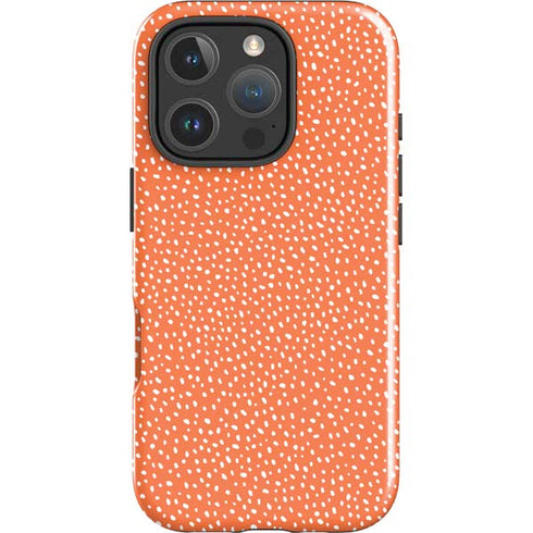 Orange Spots iPhone 16 Pro Impact Case