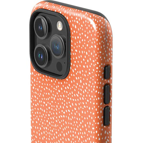 Orange Spots iPhone 16 Pro Impact Case